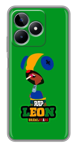 Чехол с картинкой "RAP Leon" для Realme C53
