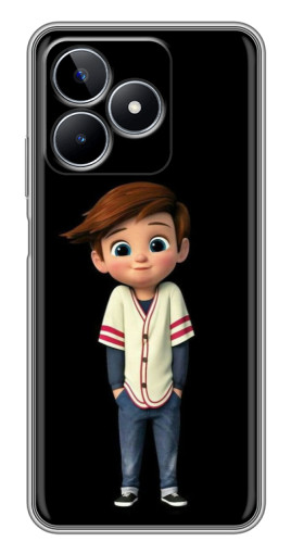 Чехол с печатью "Тим" для Realme C53