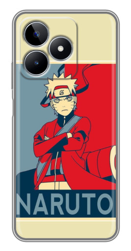 Чехол с печатью "Удзумаки Naruto" для Realme C53