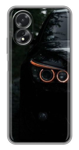 Чехол с картинкой "Черный БМВ" для Oppo A38