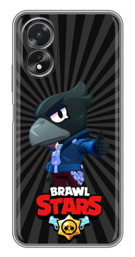 Чехол с картинкой "Crow Brawl Stars" для Oppo A38
