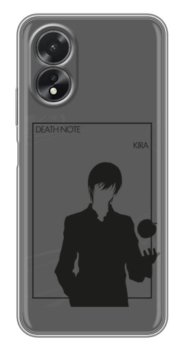 Чехол с картинкой "Death Note Кира" для Oppo A38