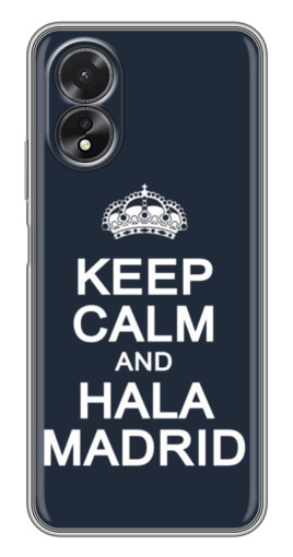 Чехол с принтом "Hala Madrid" для Oppo A38
