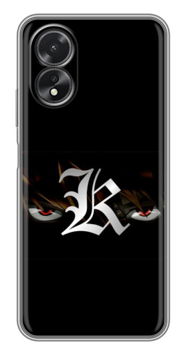 Силиконовый чехол с изображением "L.K." для Oppo A38