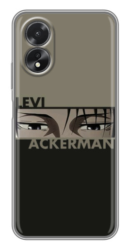 Чехол с печатью "Levi Anime" для Oppo A38