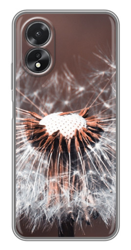 Чехол с картинкой "Одуванчик вблизи" для Oppo A38