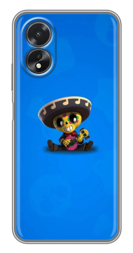 Чехол с принтом "Poco с гитарой" для Oppo A38