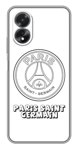 Чехол с картинкой "PSG логотип" для Oppo A38