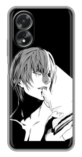 Чехол с картинкой "Ягами с блокнотом" для Oppo A38