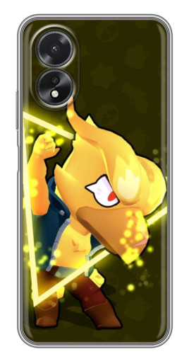 Чехол с картинкой "Золотой Ворон" для Oppo A38