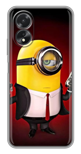 Чехол с принтом "Агент Миньон" для Oppo A18
