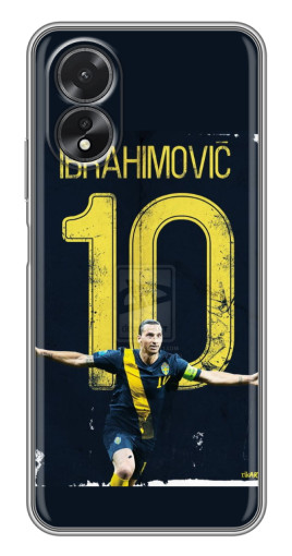 Чехол с печатью "Ибрагимович 10" для Oppo A18