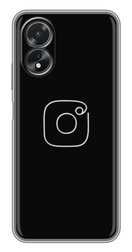 Чехол с принтом "Инстаграм" для Oppo A18
