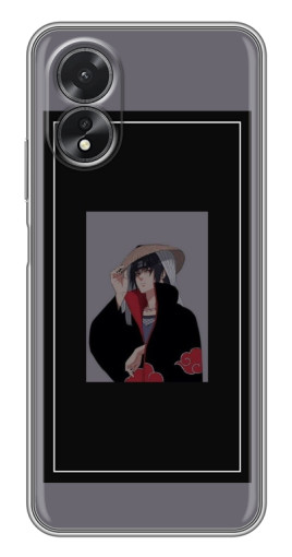 Силиконовый чехол с изображением "Итачи в рамке" для Oppo A18