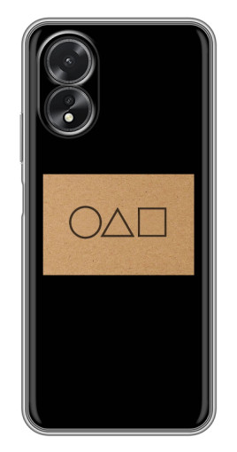 Чехол с печатью "Карточка Кальмара" для Oppo A18