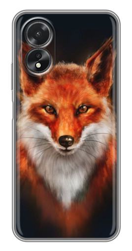 Чехол с принтом "Красивая лиса" для Oppo A18