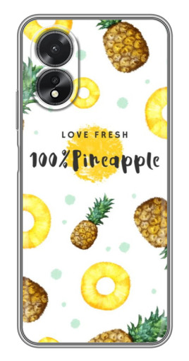 Чехол с принтом "Любовь к ананасам" для Oppo A18