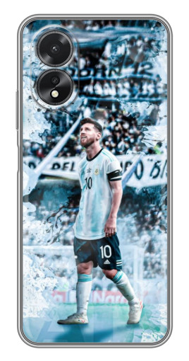 Чехол с печатью "Месси в Аргентине" для Oppo A18