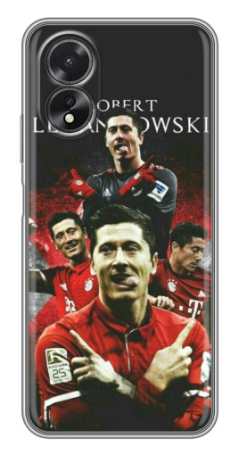 Чехол с принтом "Польский футболист" для Oppo A18
