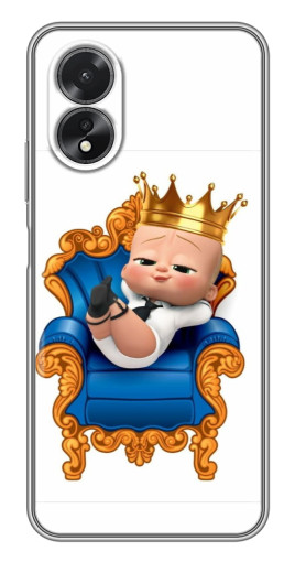Чехол с принтом "Ребенок Король" для Oppo A18