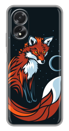 Чехол с принтом "Рыжая лиса" для Oppo A18
