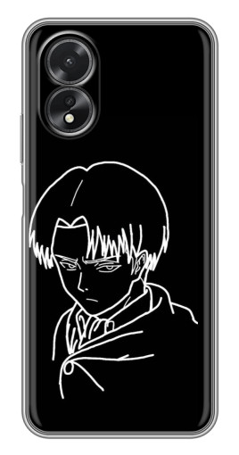 Чехол с печатью "Силуэт Леви" для Oppo A18
