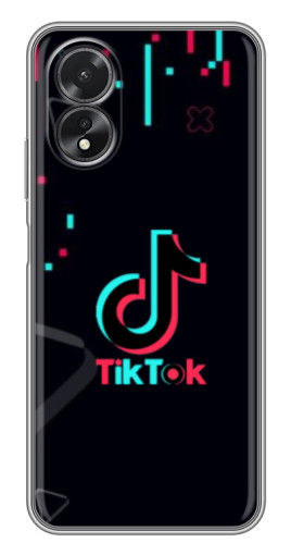Силиконовый чехол с изображением "Стиль TikTok" для Oppo A18