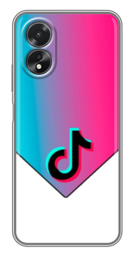 Чехол с принтом "Tiktok Logo" для Oppo A18