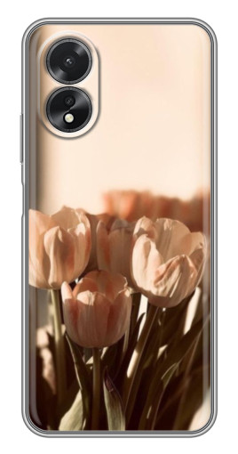 Чехол с принтом "Тюльпаны на солнце" для Oppo A18
