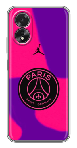 Чехол с картинкой "Яркий лого PSG" для Oppo A18