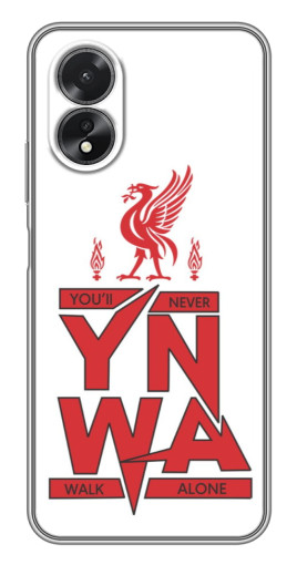 Чехол с печатью "YNWA" для Oppo A18
