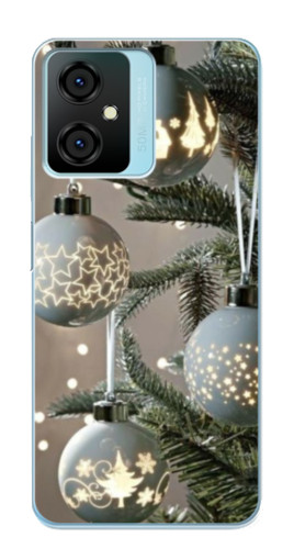 Чехол с картинкой "Белые шары " для Blackview Oscal C70
