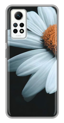 Силиконовый чехол с изображением "Белая ромашка" для Xiaomi Redmi Note 12 Pro (4g)