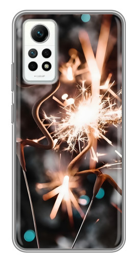 Чехол с печатью "Бенгальские огни" для Xiaomi Redmi Note 12 Pro (4g)