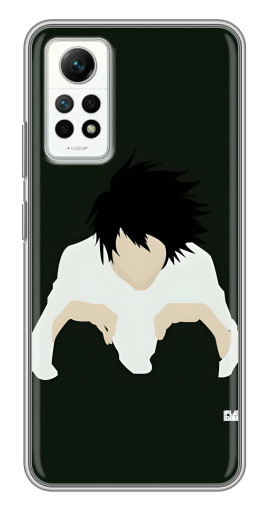 Силиконовый чехол с изображением "Безликий Эл Лоулайт" для Xiaomi Redmi Note 12 Pro (4g)