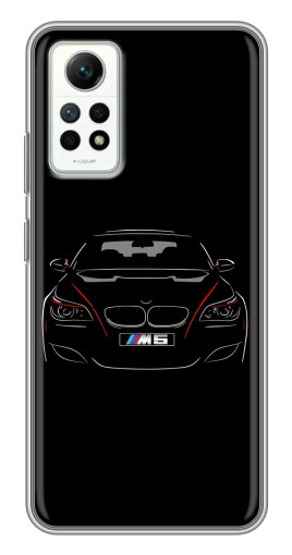 Чехол с печатью "BMW M5" для Xiaomi Redmi Note 12 Pro (4g)