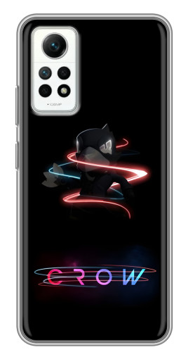Силиконовый чехол с изображением "Brawl Crow" для Xiaomi Redmi Note 12 Pro (4g)