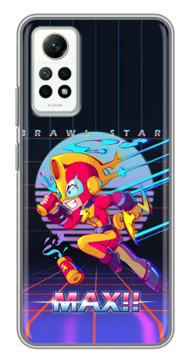 Чехол с картинкой "Brawl MAX" для Xiaomi Redmi Note 12 Pro (4g)