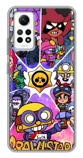 Чехол с принтом "Brawl заставка" для Xiaomi Redmi Note 12 Pro (4g)