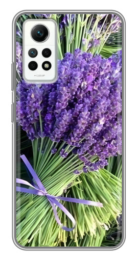 Чехол с печатью "Букет лаванды" для Xiaomi Redmi Note 12 Pro (4g)