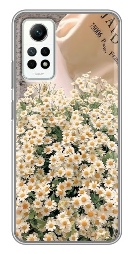 Чехол с картинкой "Букет ромашек" для Xiaomi Redmi Note 12 Pro (4g)