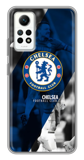 Силиконовый чехол с изображением "Club Chelsea" для Xiaomi Redmi Note 12 Pro (4g)