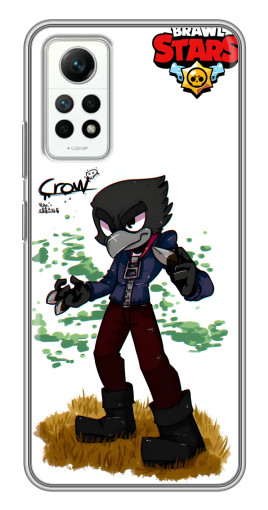 Чехол с принтом "Crow" для Xiaomi Redmi Note 12 Pro (4g)