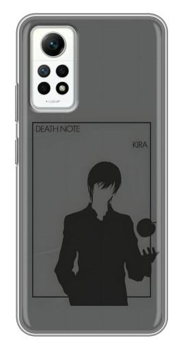 Чехол с печатью "Death Note Кира" для Xiaomi Redmi Note 12 Pro (4g)
