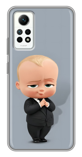 Чехол с картинкой "Деловой ребенок" для Xiaomi Redmi Note 12 Pro (4g)
