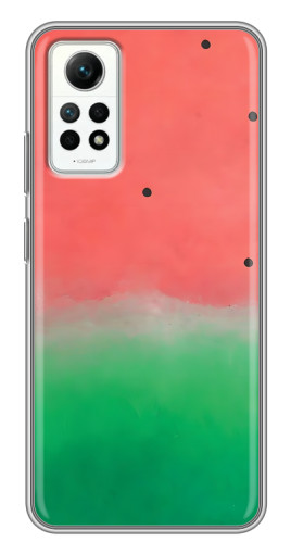 Чехол с картинкой "Дизайн арбуза" для Xiaomi Redmi Note 12 Pro (4g)