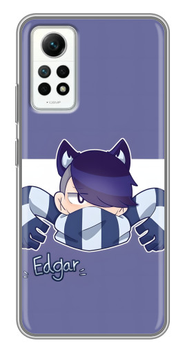 Силиконовый чехол с изображением "Edgar Brawl Stars" для Xiaomi Redmi Note 12 Pro (4g)