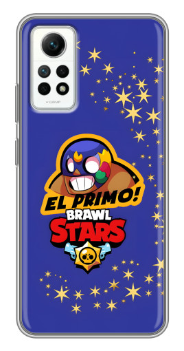 Чехол с печатью "El Primo в маске" для Xiaomi Redmi Note 12 Pro (4g)