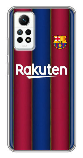 Силиконовый чехол с изображением "Форма Барселоны" для Xiaomi Redmi Note 12 Pro (4g)