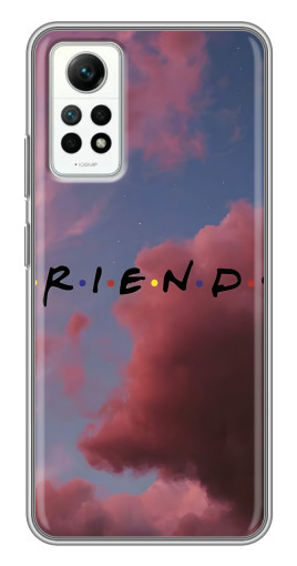 Чехол с картинкой "Friends" для Xiaomi Redmi Note 12 Pro (4g)